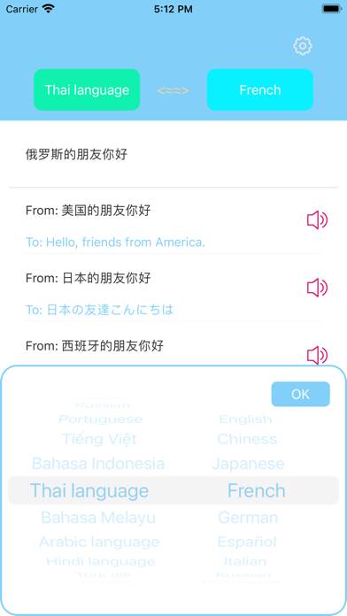 Translation: Voice Translator App screenshot #2