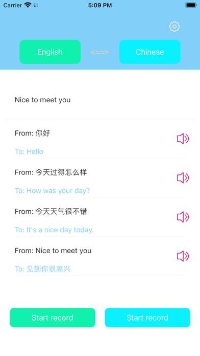 Translation: Voice Translator App screenshot #3