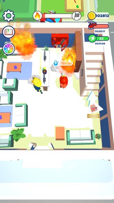 Fire idle: Firefighter play Скриншот приложения #5