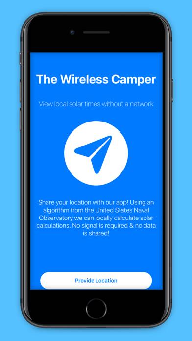The Wireless Camper App screenshot #1