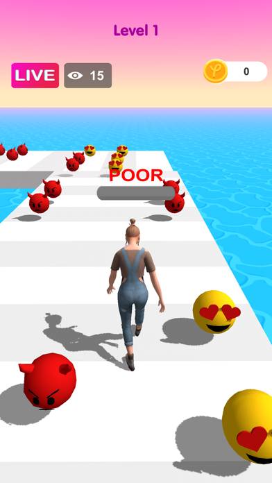 Twerk Streamer 3D - Race Game screenshot