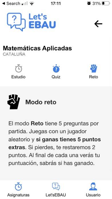 Let's EBAU App screenshot