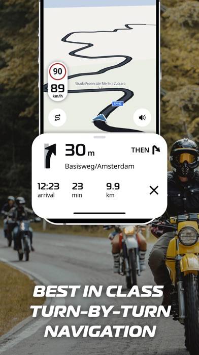 TomTom GO Ride: Motorcycle GPS Captura de pantalla de la aplicación #4
