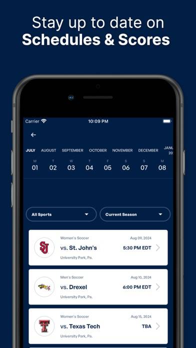 Penn State Nittany Lions App screenshot