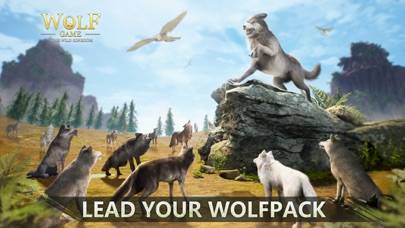 Wolf Game: Wild Animal Wars App skärmdump #3