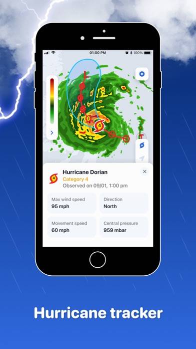 Rainbow Weather Local AI Radar Captura de pantalla de la aplicación #3