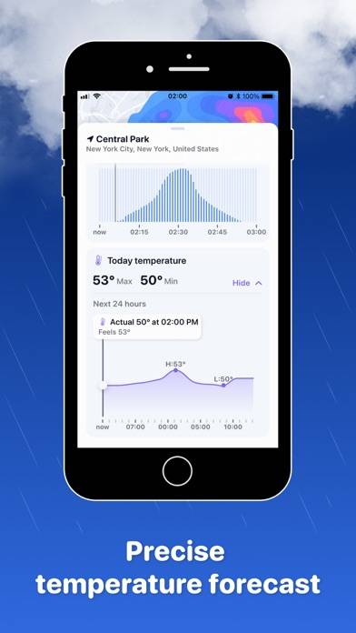 Rainbow Weather Local AI Radar Captura de pantalla de la aplicación #5