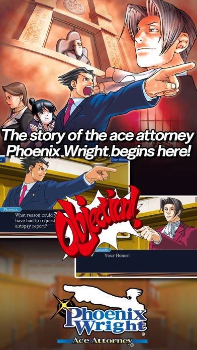 Ace Attorney Trilogy Captura de pantalla de la aplicación #2