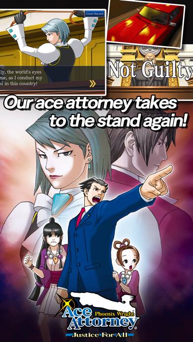 Ace Attorney Trilogy Schermata dell'app #3