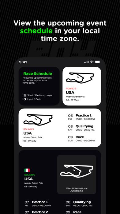 Box Box Club: Formula Widgets App skärmdump #2