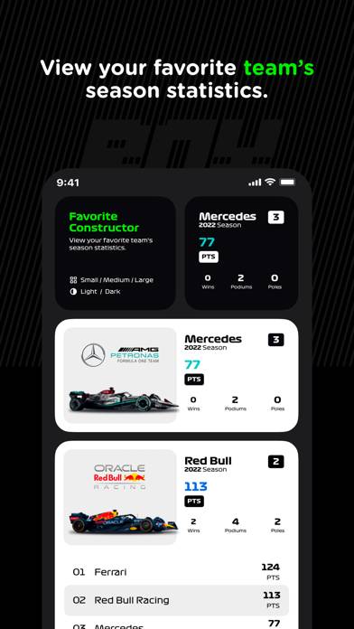 Box Box Club: Formula Widgets App-Screenshot #3