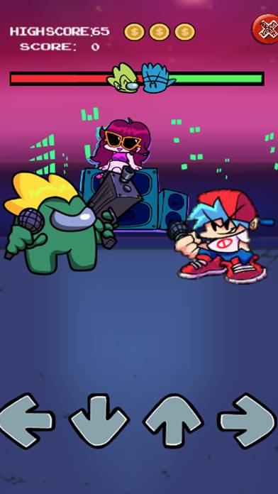 Friday's night music Battle Uygulama ekran görüntüsü #1