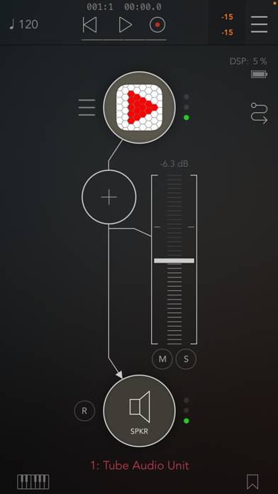 Tube Audio Unit screenshot