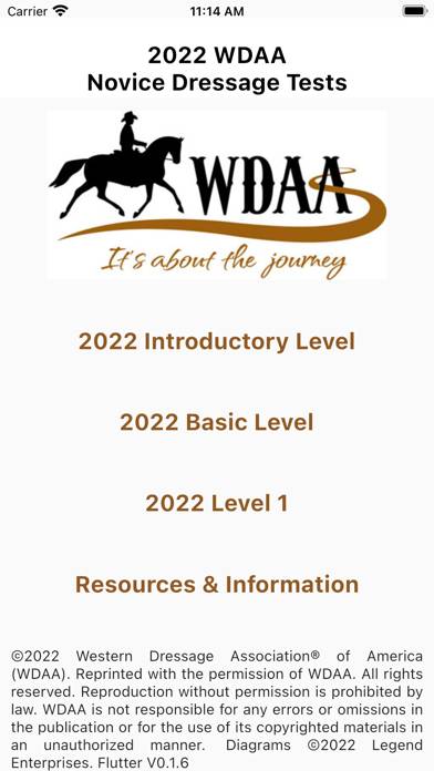 2022 WDAA Novice Tests App screenshot #4