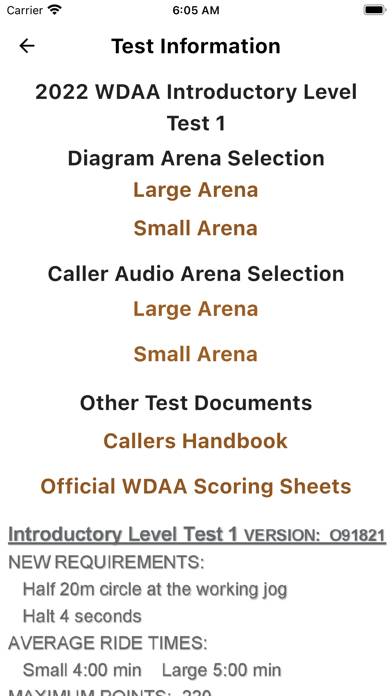 2022 WDAA Novice Tests App screenshot #6