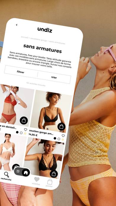 Undiz Capture d'écran de l'application