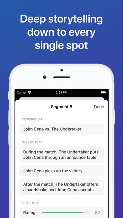 Pro Wrestling Manager 2023 App-Screenshot #2