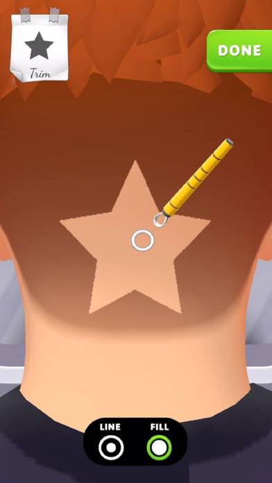Hair Tattoo: Barber Shop Game Uygulama ekran görüntüsü #2
