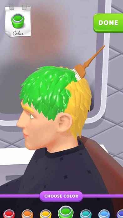 Hair Tattoo: Barber Shop Game Uygulama ekran görüntüsü #3