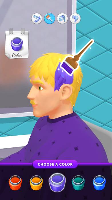 Hair Tattoo: Barber Shop Game Uygulama ekran görüntüsü #6