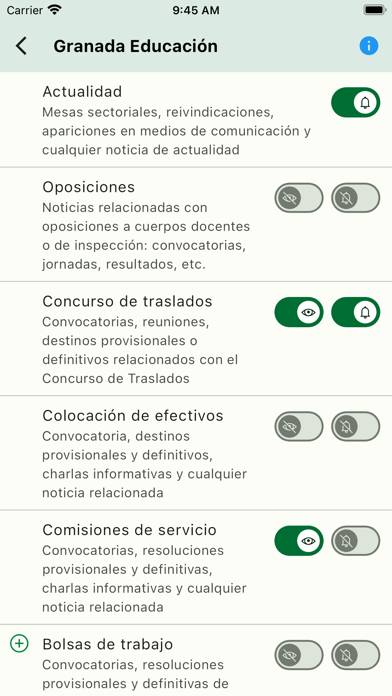 CSIF Andalucía Captura de pantalla de la aplicación #3