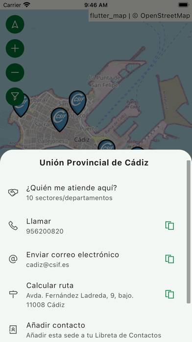 CSIF Andalucía Captura de pantalla de la aplicación #6