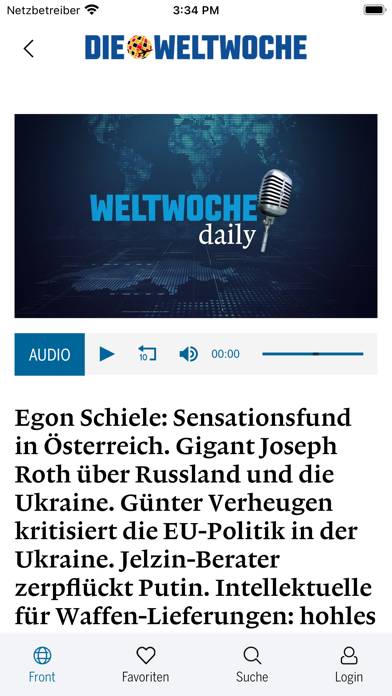 Weltwoche Deutschland App-Screenshot #2