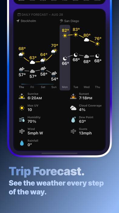 Mercury Weather Capture d'écran de l'application #4
