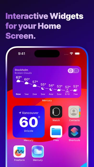 Mercury Weather App screenshot #6