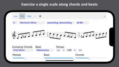 Jazz Scales Trainer App-Screenshot #2