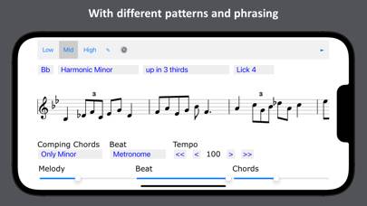 Jazz Scales Trainer App-Screenshot #3