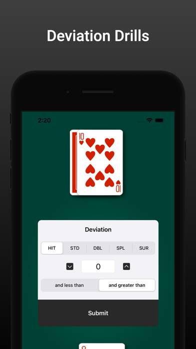 Blackjack Hi-Lo Card Counting App screenshot #5