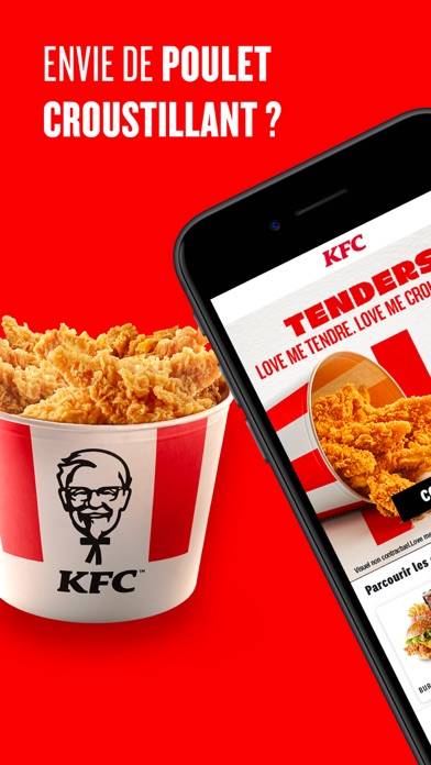 KFC France : Poulet & Burger Capture d'écran de l'application #1