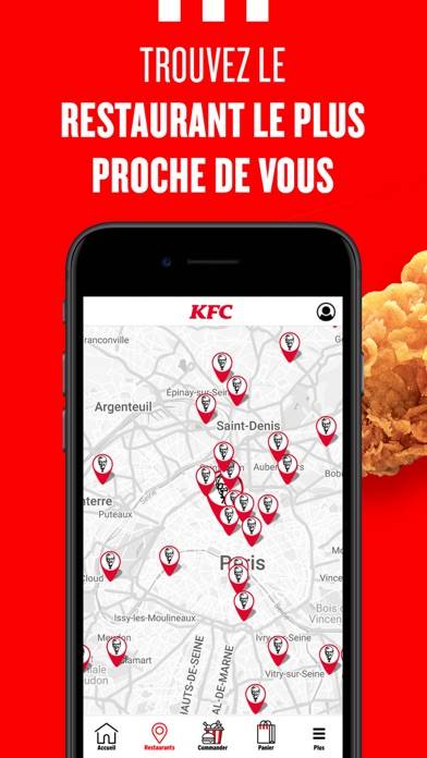 KFC France : Poulet & Burger Capture d'écran de l'application #4