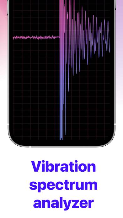 Sismo: Vibration Meter & Alert Скриншот приложения #2