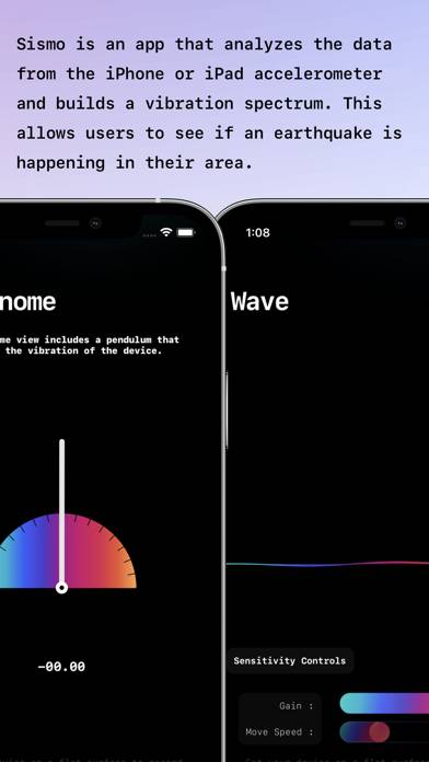 Sismo: Vibration Meter & Alert Captura de pantalla de la aplicación #4