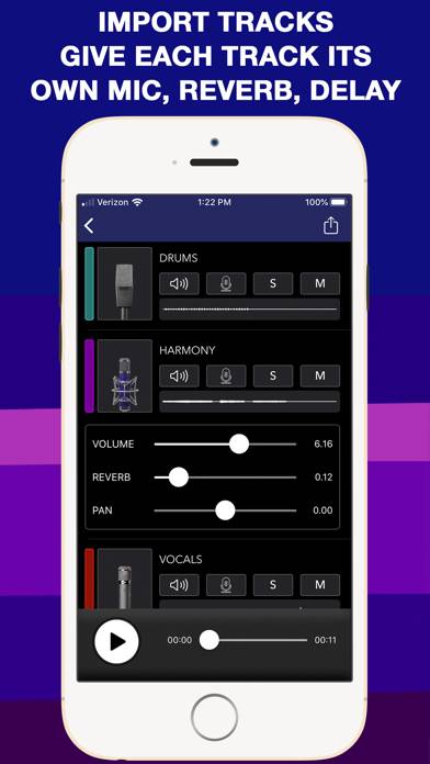 MicSwap MultiTrack Pro: Studio App-Screenshot #2