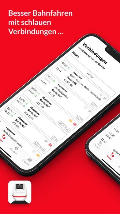 Bahn: Fahrplan & Live Tracking App-Screenshot #2