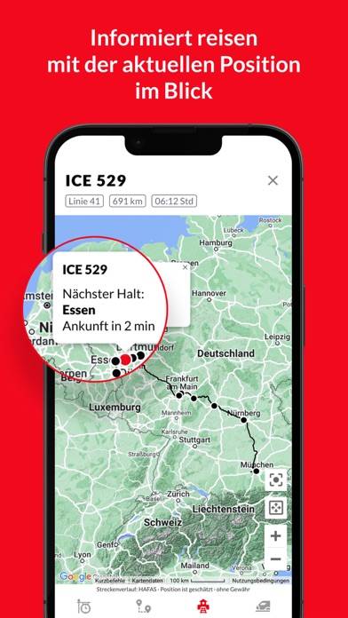 Bahn: Fahrplan & Live Tracking App-Screenshot #6