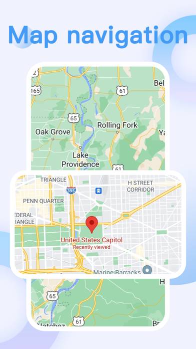 Maps:Navigation & City Traffic Captura de pantalla de la aplicación #2