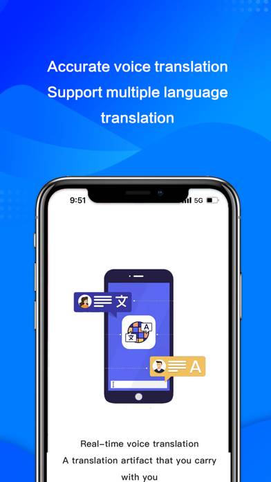Voice Translation for phone Captura de pantalla de la aplicación #2