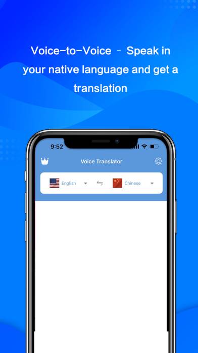 Voice Translation for phone Captura de pantalla de la aplicación #4