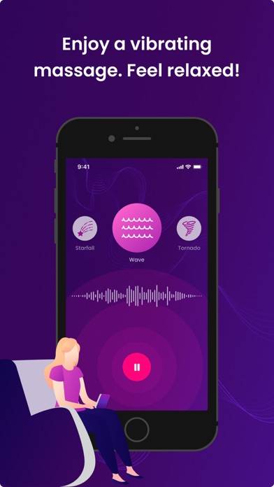 IFEEL: Vibrating Massager Schermata dell'app #1