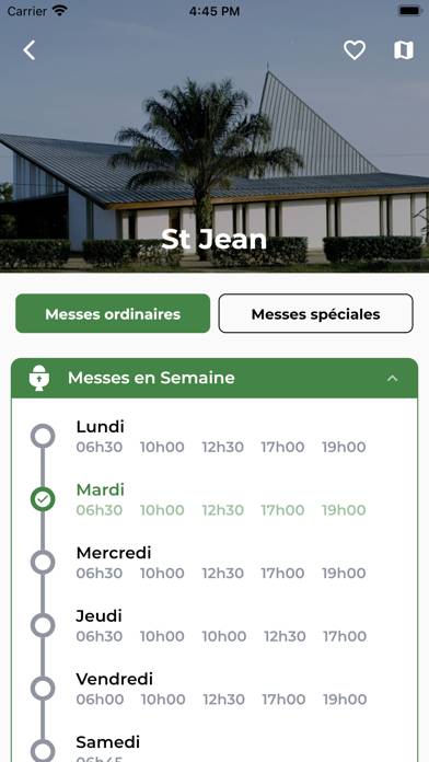 Oremus Capture d'écran de l'application