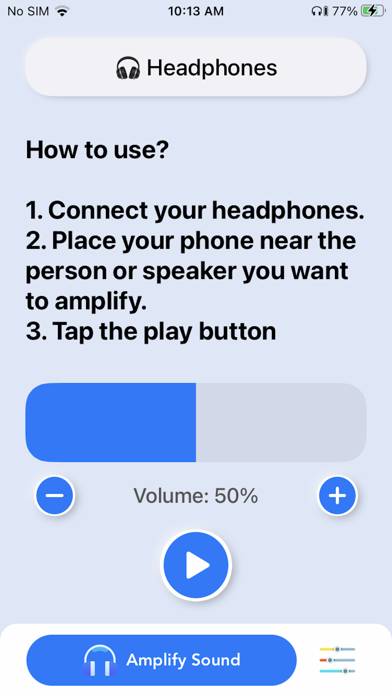Sound Amplifier Capture d'écran de l'application #3