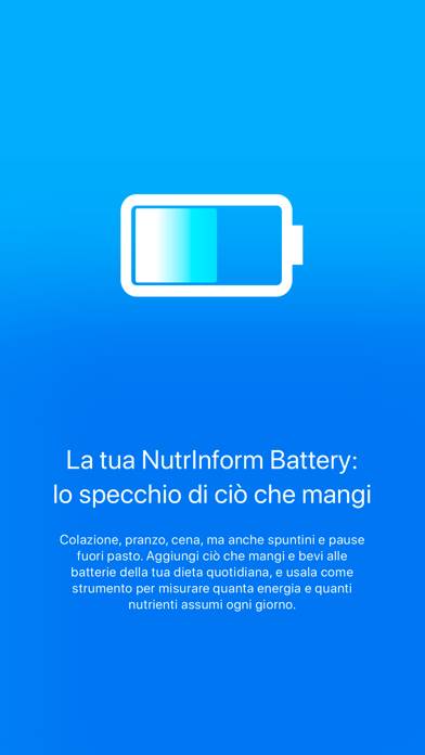 NutrInform Schermata dell'app