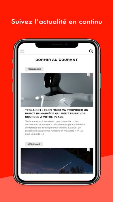 Dormir Au Courant Fr App screenshot #1