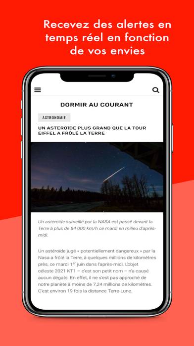 Dormir Au Courant Fr App screenshot #3