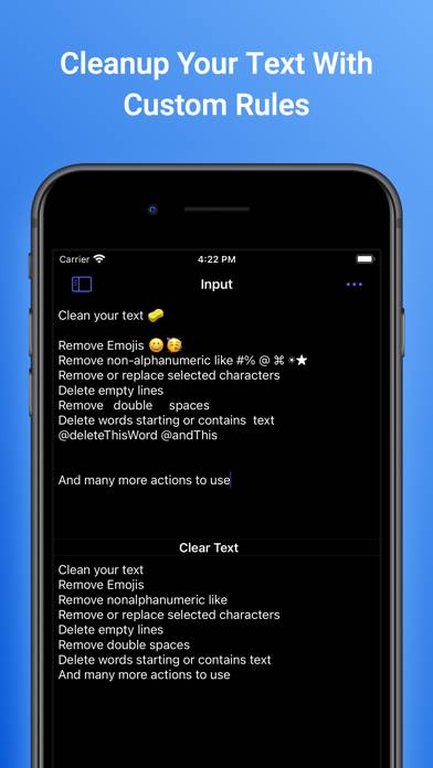 Text Workflow: Text Processing App-Screenshot #4