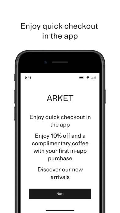 Arket App skärmdump #1